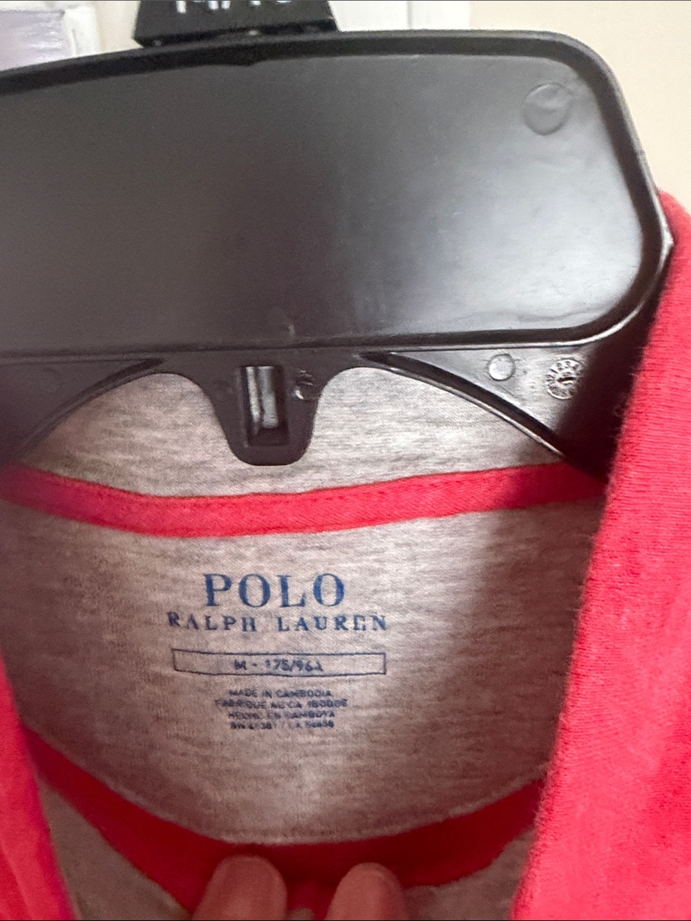 Ralph Lauren Bright Red Half-Zip Sweatshirt - Picture 5 of 10